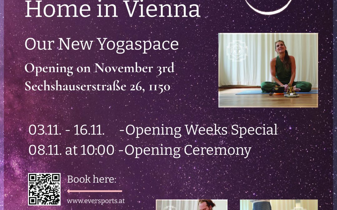 Eröffnung in Wien, Yoga Studio Hatha und Kundalini Yoga Ausbildung Wien