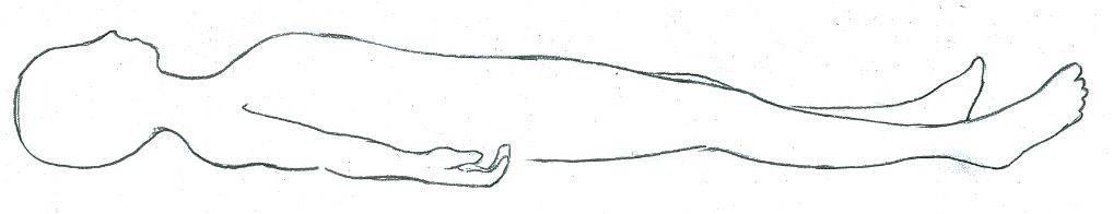 Shavasana Endentspannung auf dem Ruecken mit geoeffneten Handflaechen, Divine Mothers Sadhana Kundalini Yoga